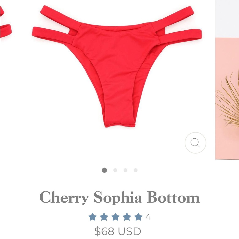 Midori NWT Cherry Sophia Bottom